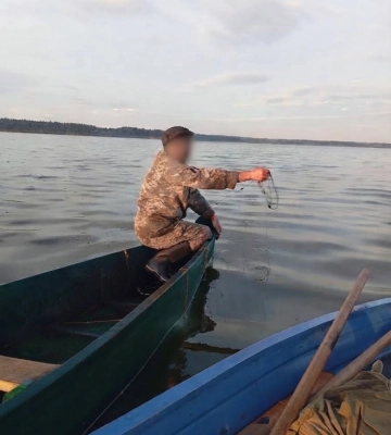У заказнику на Волині браконьєр зловив 57 рибин на майже пів мільйона гривень