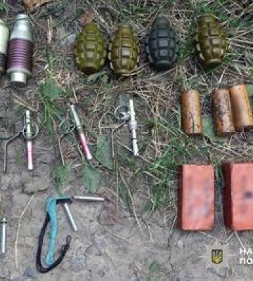У одному з мікрорайонів Полтави знайшли гранати та вибухівку
