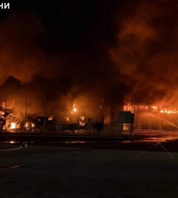 Росія вперше за довгий час цілеспрямовано вдарила по аеропортах Києва та Борисполя, — Зеленський