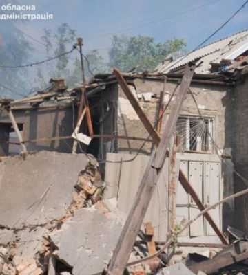 Унаслідок ударів росіян по Запоріжжю поранено чоловіка (оновлено)