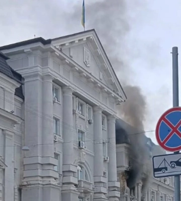 "Флэш" раскрыл детали удара "Герани-4" по зданию СБУ