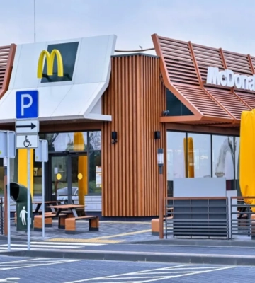 В McDonald’s под Киевом из меню исчез ряд популярных позиций