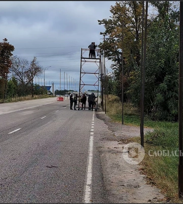У Харкові почали встановлювати антидронові сітки 