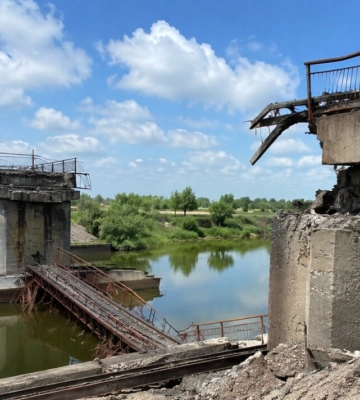 ВСУ поразили железнодорожный мост через Северо-Крымский канал