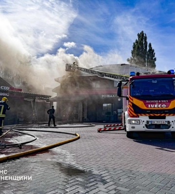 У Рівному сталася пожежа на вулиці Соборній