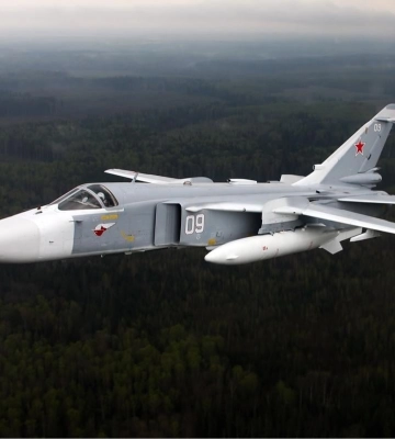 Бойцы ГУР поразили вражеский Су-24 в оккупированном Крыму