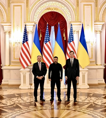 США заявили о прогрессе после визита в Киев и Москву