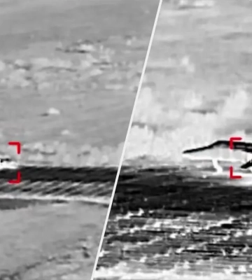 У Криму уражено російський літак Су-24, призначений для ракетних ударів