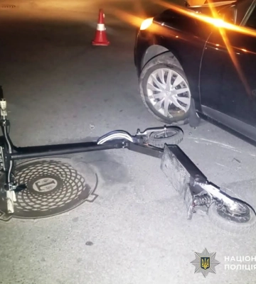 У Звягелі, що на Житомирщині, внаслідок ДТП постраждав 13-річний хлопчик