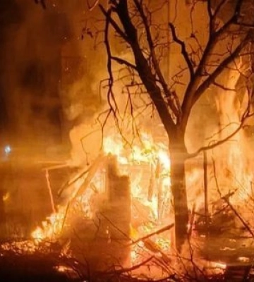 Наслідки атаки на Київ: 13 людей врятовано, пожежі у 5 районах. ФОТОрепортаж