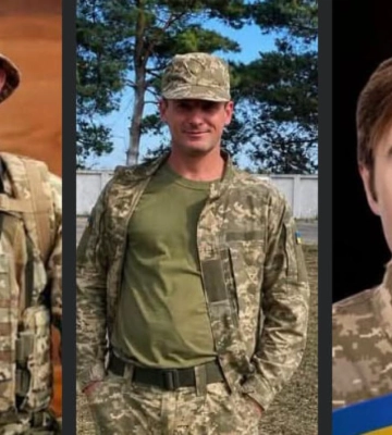 На Рівненщині попрощалися із трьома захисниками України