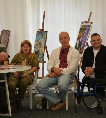 «Дубенська сила»: ветерани говорили про повернення до цивільного життя та зібрали 275 тисяч для військових