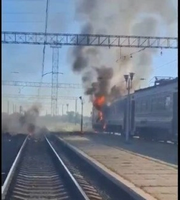 Росія атакувала поїзд Дніпро-Запоріжжя: немає зв’язку з провідницею
