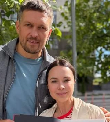 Легенды Украины: Усик случайно встретил двукратную олимпийскую чемпионку в Киеве