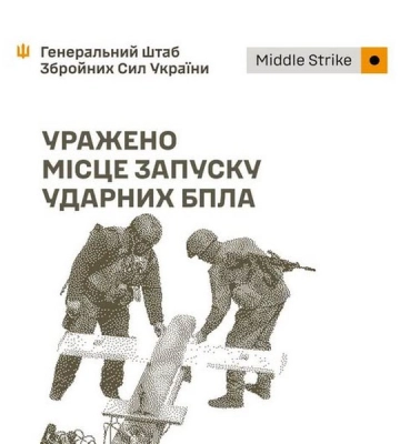 Сили оборони уразили в районі Донецька місце зберігання і пуску російських ударних БПЛА
