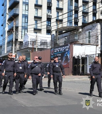 В Умань направили израильских полицейских