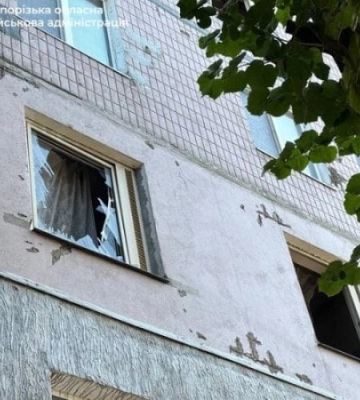 Стало відомо, скільки будинків пошкоджено внаслідок російських ударів по Запоріжжю 5 вересня