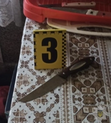 Звернулися по допомогу лише наступного дня: на Волині жінка поранила чоловіка ножем