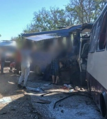 ДТП на Одещині: зіткнулися два автобуси — 2 загиблих, 25 травмованих