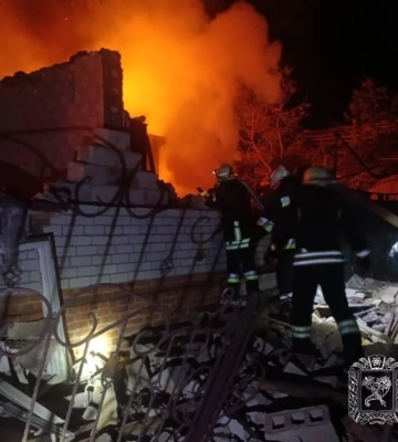 Троє постраждалих – росіяни атакували селище на Харківщині 