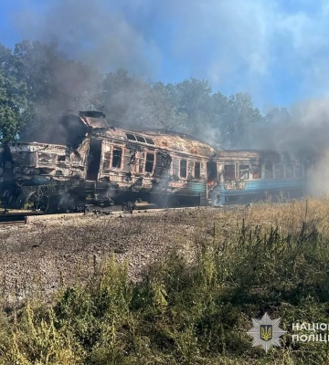 Росіяни атакували автомобіль і потяг на Сумщині, є загибла та поранені
