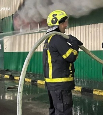 Ворог атакував 6 районів Київщини: у Білій Церкві горить підприємство харчової промисловості. ФОТОрепортаж