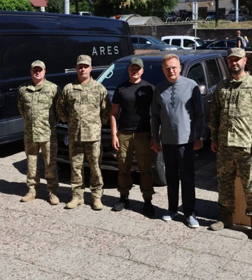 Львов передал военным технику и оборудование на сумму 5,8 млн грн