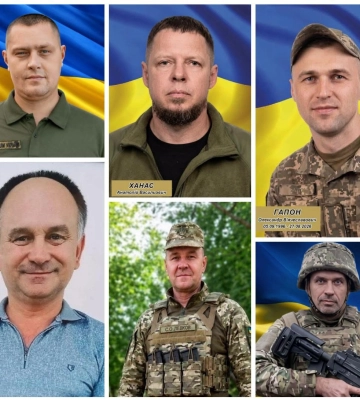 Шістьох захисників провели в останню земну дорогу на Рівненщині