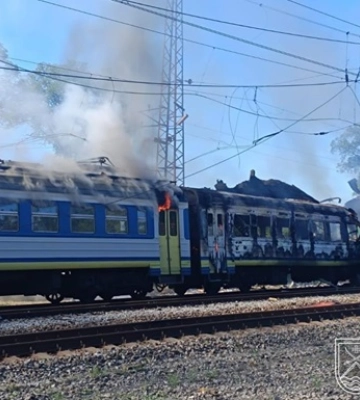 Россияне атаковали поезд в Харьковской области: есть раненые