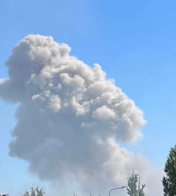 Повторна детонація сталася на місці падіння дрона у Дніпровському районі Києва