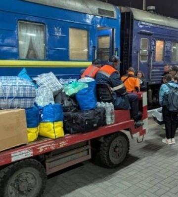 Из-за усиления российских обстрелов Краматорска и Славянска возросло число желающих эвакуироваться