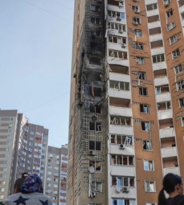 Атака РФ по Києву: постраждали 14 людей, пошкоджені шість багатоповерхівок