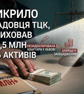 Екскерівник одного з районних ТЦК на Львівщині забув задекларувати квартиру у Львові