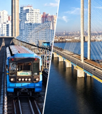Зелена гілка метро їхатиме Південним мостом під час жовтої тривоги без пересадки