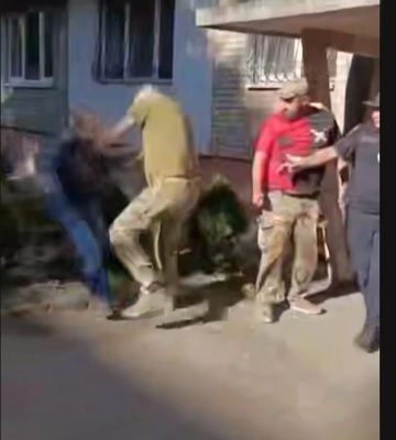 У Львові військовослужбовці ТЦК та жінка стали учасниками конфлікту зі сльозогінним газом