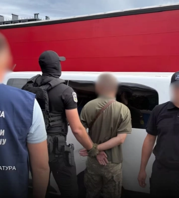 На Закарпатті військовослужбовця ТЦК та СП затримали під час одержання хабаря