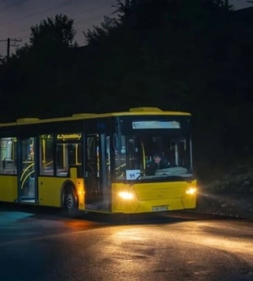 КГГА: В Киеве с 10 сентября запустят 4 ночных автобусных маршрута от Центрального железнодорожного вокзала