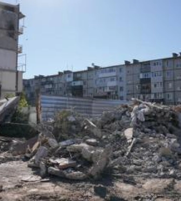 На Баленка у Полтаві завершили демонтаж пошкодженого ракетою будинку