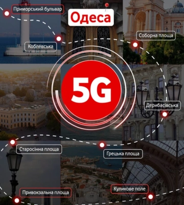 В Одесі тестують мобільний зв’язок п’ятого покоління: де шукати 5G-покриття