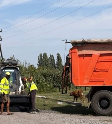 У селах Козельщинської громади відремонтували понад 400 квадратних метрів доріг 