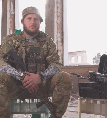 Історія «Бурого» - оператора безпілотників з бригади «Едельвейс»