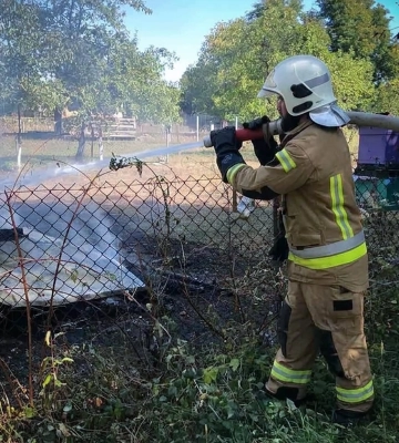 У селі на Тячівщині пожежа знищила 16 бджолиних вуликів