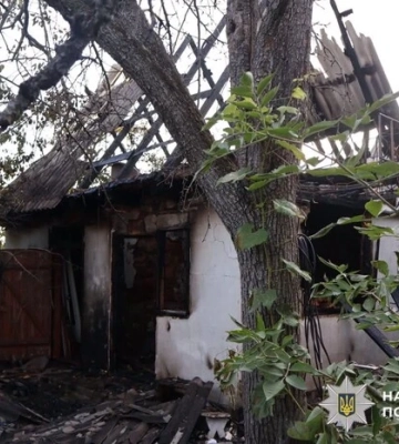 На Білоцерківщині при пожежі в господарській будівлі загинула 86-річна жінка