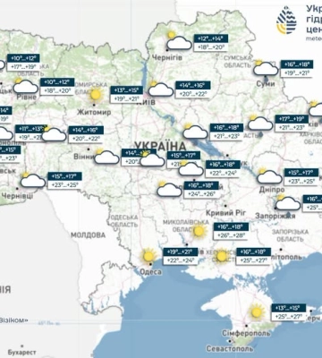 Погода в Україні 11 вересня: дощі та грози змінять спеку