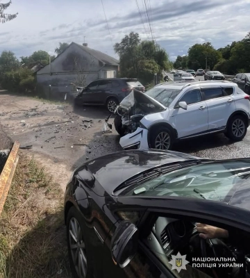 ДТП на Львівщині: постраждали водій та пасажирка одного з автомобілів
