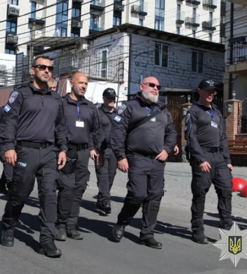 Израильские полицейские прибыли в Умань для усиления охраны во время празднования Рош ха-Шана