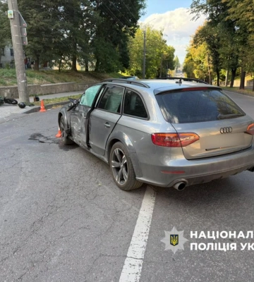 У Рівному в ДТП травмувалися водій та пасажир мотоцикла (ФОТО)