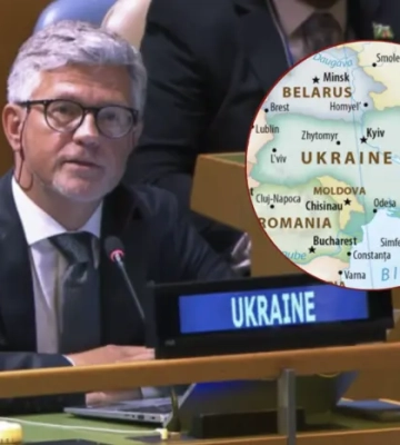 На новій карті світу, яку підтримала ООН, Крим «відрізано» від України