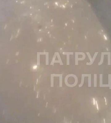 Во время массированной атаки на Кривой Рог 10 сентября пострадали двое патрульных - видео