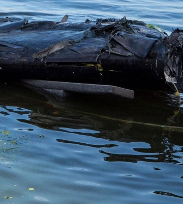 У водоймі на Полтавщині виявили бойову частину ворожого БпЛА